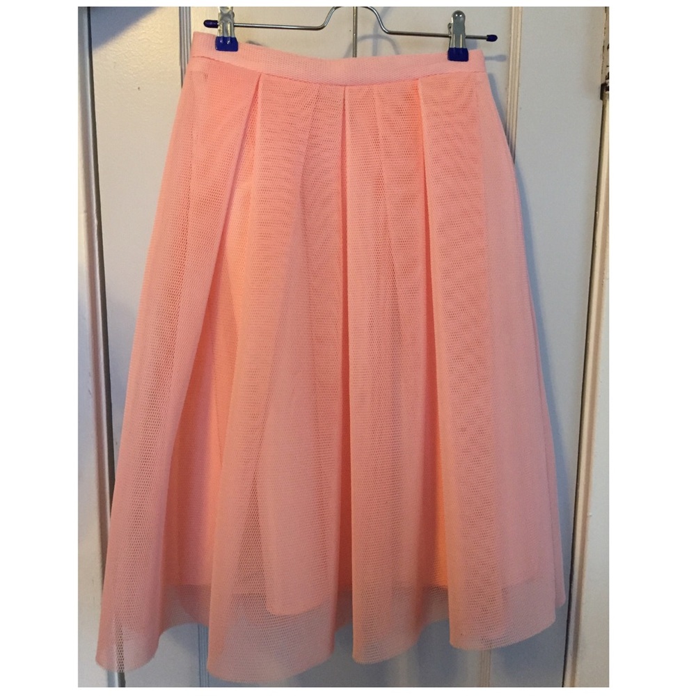 Pink Midi Skirt
